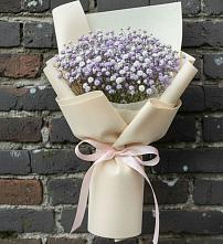Букет цветов из:  Гипсофила в Некрасовке Хабаровский край