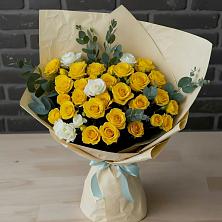 Букет цветов из:  Розы в Некрасовке Хабаровский край