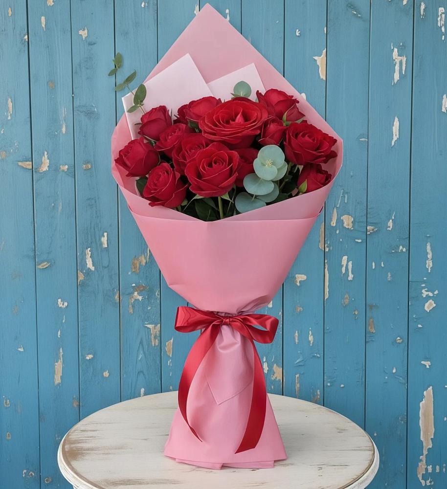 Букет цветов из: Розы в Некрасовке Хабаровский край