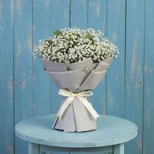 Букет цветов из:  Гипсофила в Некрасовке Хабаровский край