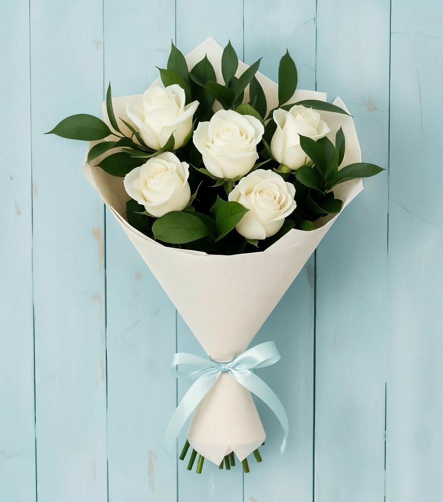 Букет цветов из: Розы в Некрасовке Хабаровский край