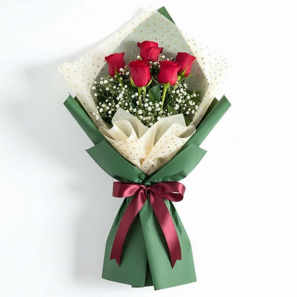 Букет цветов из: Розы в Некрасовке Хабаровский край