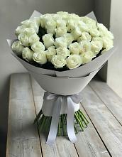 Букет 35 Белых роз #REPLACE_PRED# Некрасовке Хабаровский край