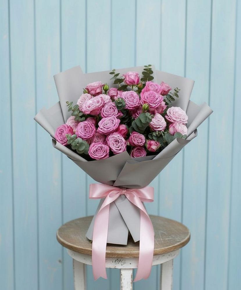 Букет цветов из: Розы в Некрасовке Хабаровский край