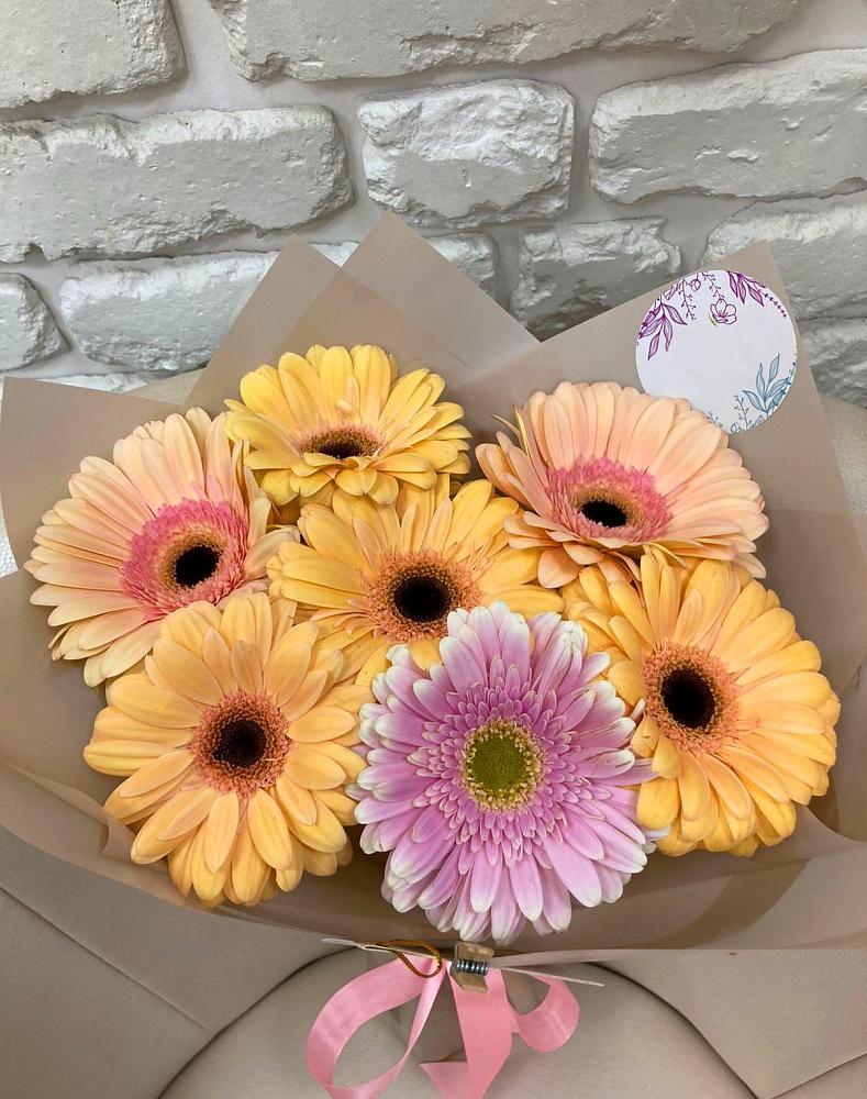 Букет цветов из: Герберы в Некрасовке Хабаровский край