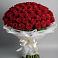 Букет 101 Красная роза Блэк Мэджик в Некрасовке Хабаровский край