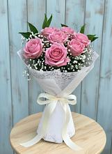 Букет цветов из:  Розы в Некрасовке Хабаровский край