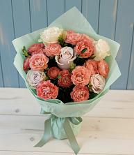 Букет цветов из:  Розы в Некрасовке Хабаровский край