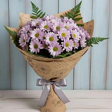 Букет цветов из:  Хризантемы в Некрасовке Хабаровский край