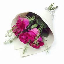 Букет цветов из:  Розы в Некрасовке Хабаровский край