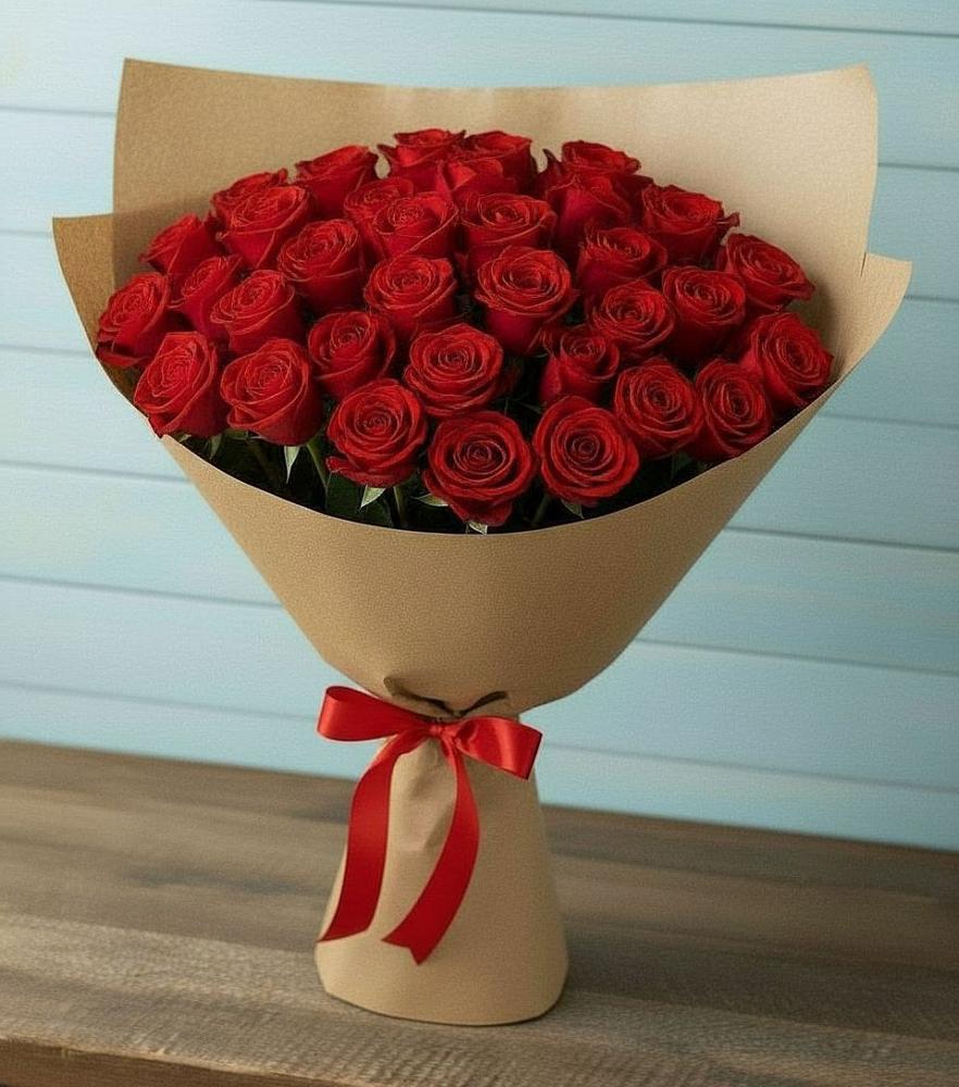 Букет Красные розы Милано в Некрасовке Хабаровский край