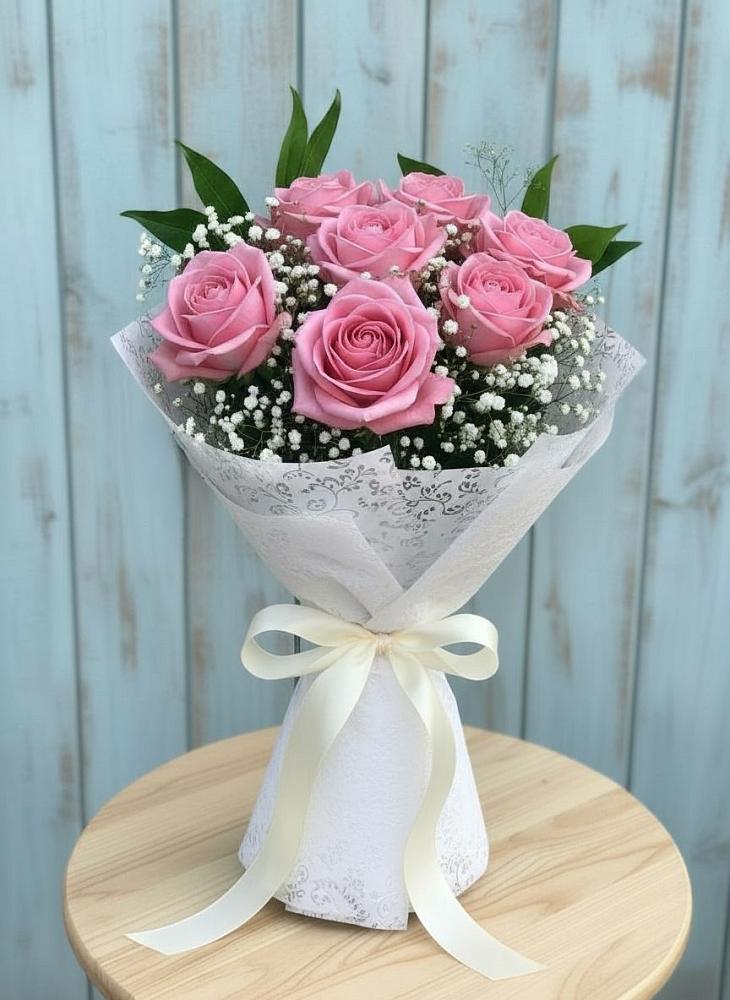 Букет цветов из: Розы в Некрасовке Хабаровский край