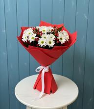 Букет цветов из:  Хризантемы в Некрасовке Хабаровский край