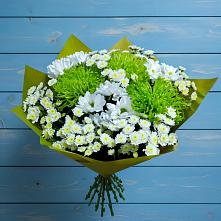 Букет цветов из:  Хризантемы в Некрасовке Хабаровский край