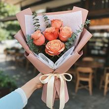 Букет цветов из:  Розы в Некрасовке Хабаровский край