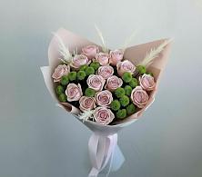 Букет цветов из:  Розы и Хризантемы в Некрасовке Хабаровский край