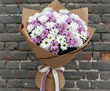 Букет цветов из:  Хризантемы в Некрасовке Хабаровский край