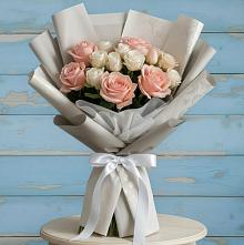 Букет цветов из:  Розы #REPLACE_PRED# Некрасовке Хабаровский край