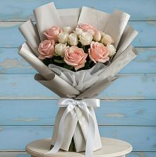 Букет цветов из:  Розы в Некрасовке Хабаровский край