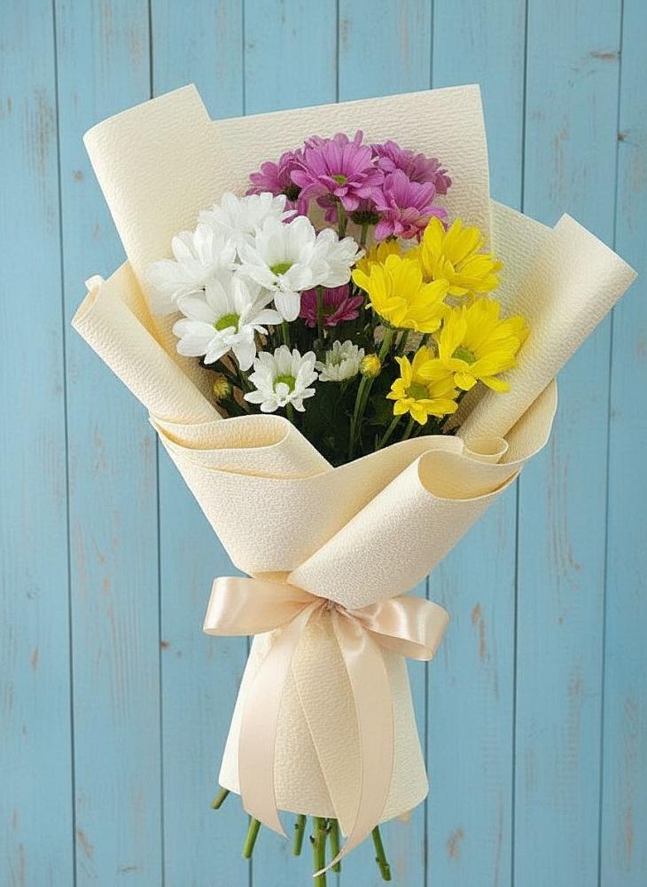 Букет цветов из: Хризантемы в Некрасовке Хабаровский край