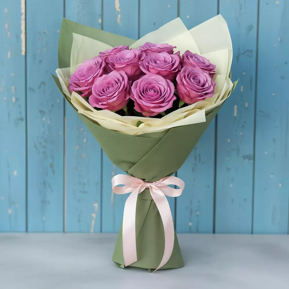 Букет Розы Фёрст Леди в Некрасовке Хабаровский край