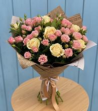 Букет цветов из:  Розы в Некрасовке Хабаровский край