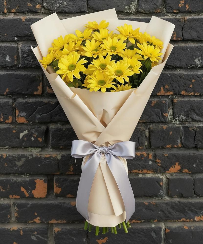 Букет цветов из: Хризантемы в Некрасовке Хабаровский край