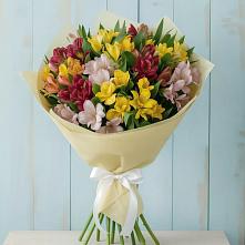 Букет цветов из:  Альстромерии в Некрасовке Хабаровский край