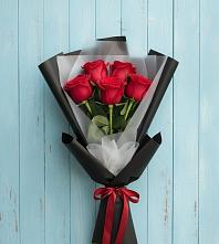 Букет цветов из:  Розы в Некрасовке Хабаровский край