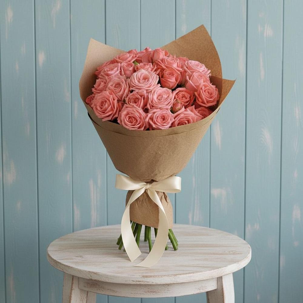 Букет цветов из: Розы в Некрасовке Хабаровский край