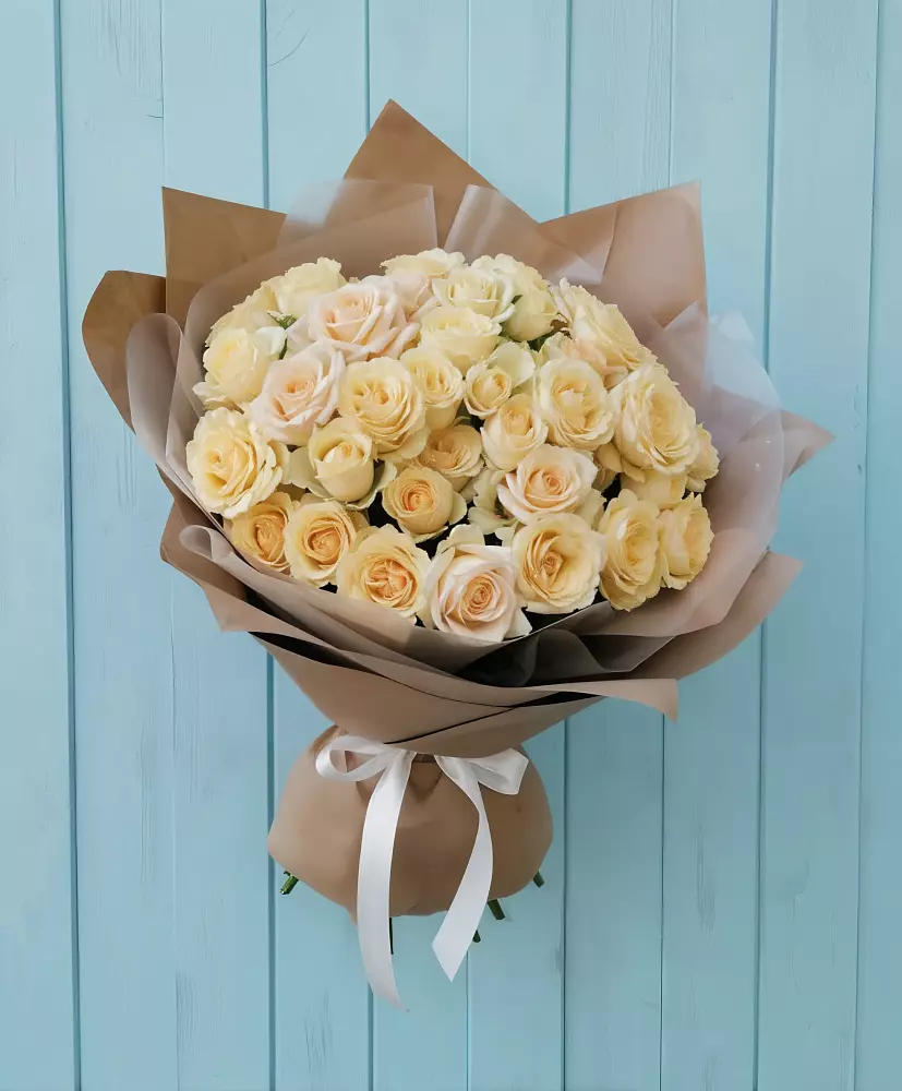 Букет Кремовое облако в Некрасовке Хабаровский край