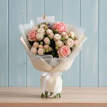 Букет цветов из:  Розы в Некрасовке Хабаровский край