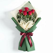 Букет цветов из:  Розы в Некрасовке Хабаровский край
