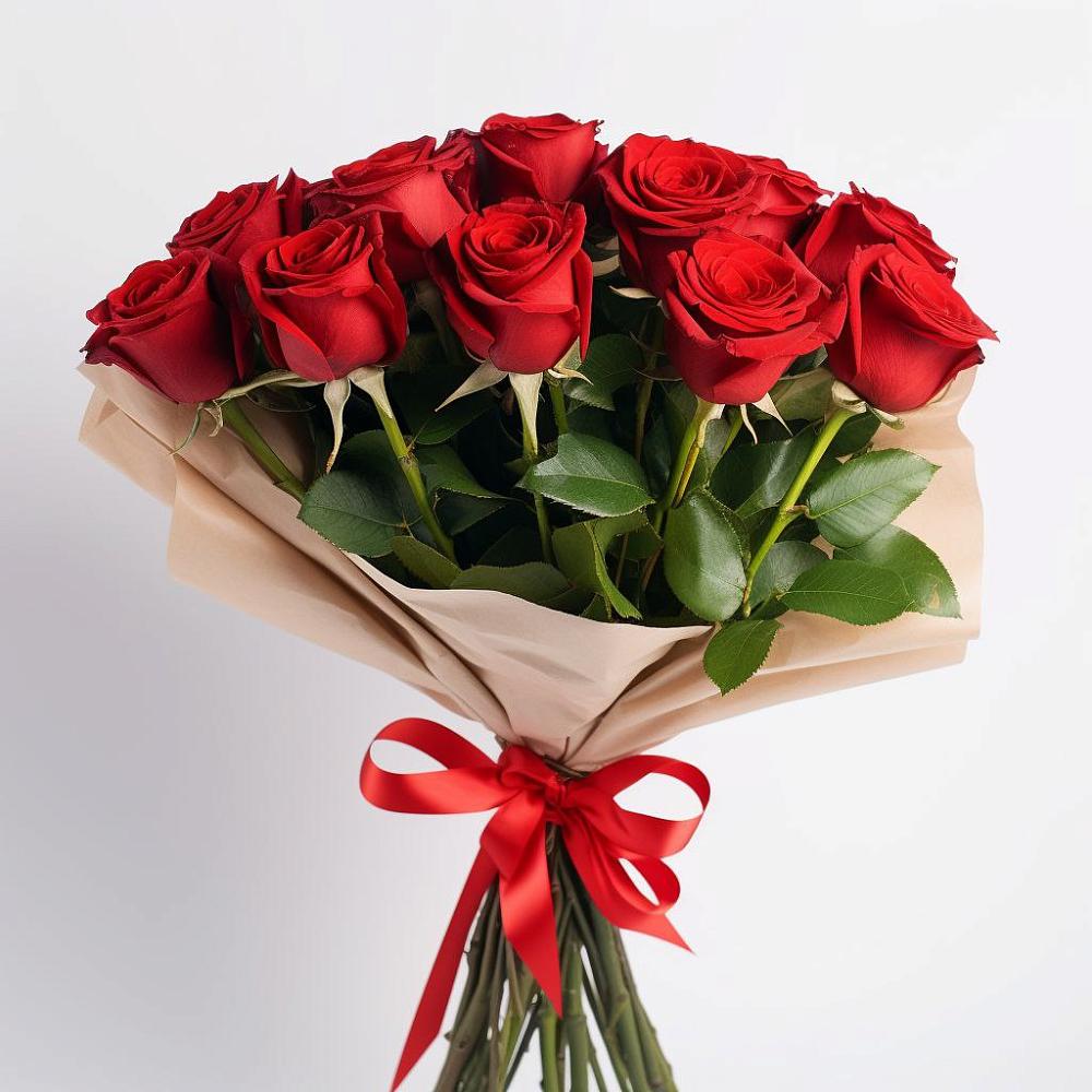 Букет 11 Красных роз Эдлесс Лав в Некрасовке Хабаровский край