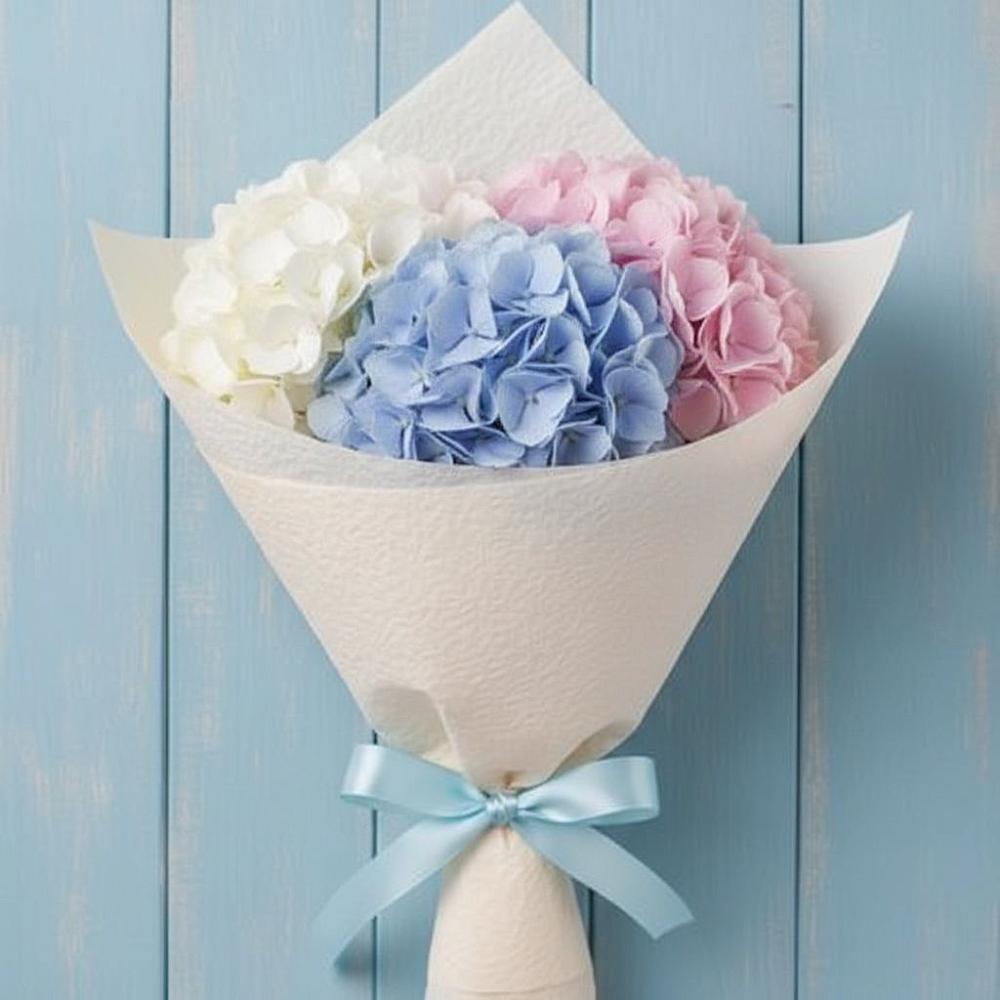 Букет цветов из: Гортензия в Некрасовке Хабаровский край