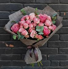 Букет цветов из:  Розы в Некрасовке Хабаровский край