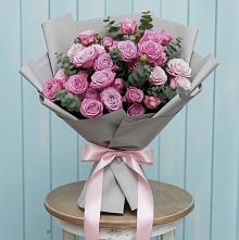 Букет цветов из:  Розы в Некрасовке Хабаровский край